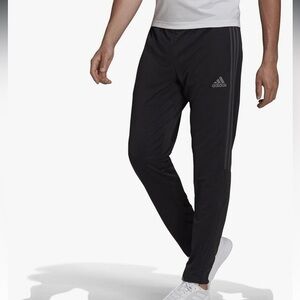 adidas Men's Aeroready Sereno Slim Tapered-Cut 3-Stripe Pants
